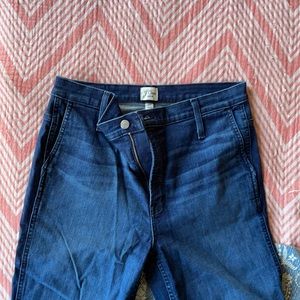 J Crew denim Vintage straight jeans size 31T